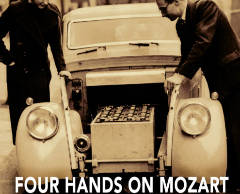 FOUR HANDS ON MOZART